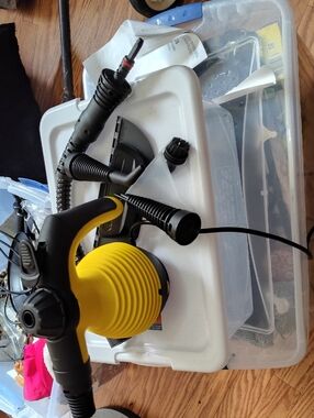 Yellow Portable Handheld Steamer